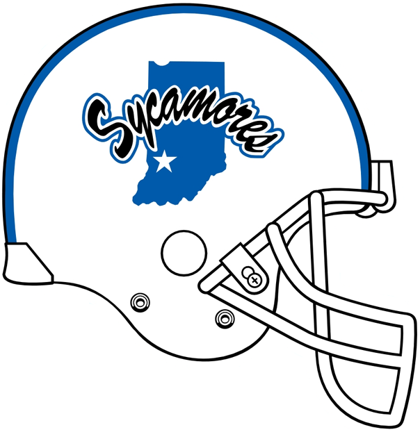Indiana State Sycamores 1991-Pres Helmet Logo v2 DIY iron on transfer (heat transfer)